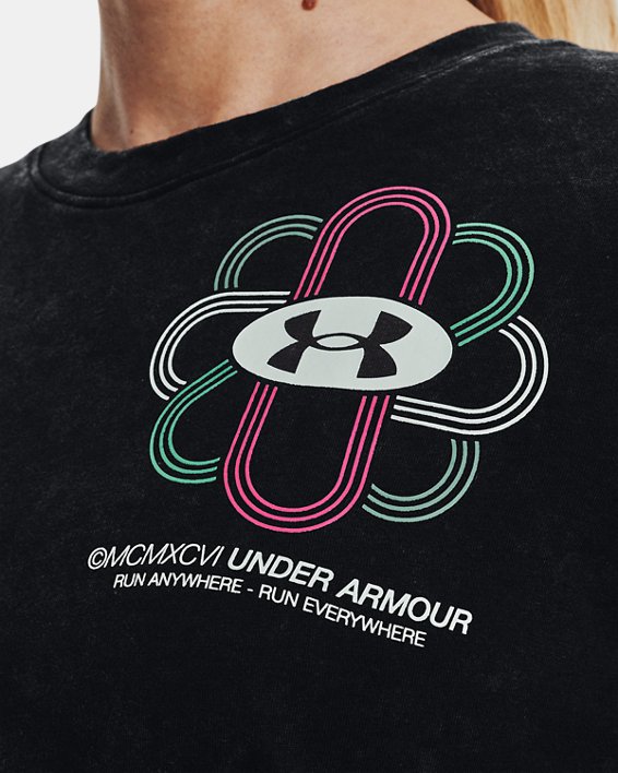 UA Run Anywhere SS II T恤, Black, pdpMainDesktop image number 3